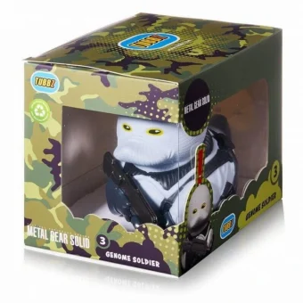 Metal Gear Solid Boxed Tubbz Genome Soldier Φιγούρα Παπάκι Μπάνιου 10cm
