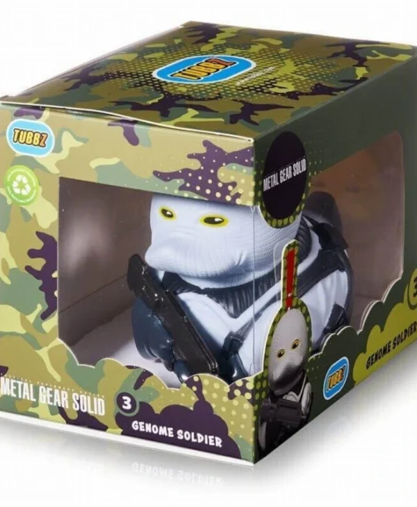 Metal Gear Solid Boxed Tubbz Genome Soldier Φιγούρα Παπάκι Μπάνιου 10cm