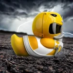 Numskull Power Rangers: First Edition Tubbz Rubber Duck Yellow Ranger #4 10εκ. - Image 2