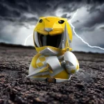 Numskull Power Rangers: First Edition Tubbz Rubber Duck Yellow Ranger #4 10εκ. - Image 4