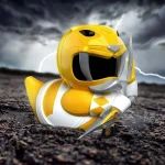 Numskull Power Rangers: First Edition Tubbz Rubber Duck Yellow Ranger #4 10εκ. - Image 6