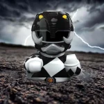 Numskull Power Rangers: First Edition Tubbz Rubber Duck Black Ranger #5 10εκ. - Image 4
