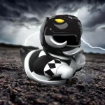 Numskull Power Rangers: First Edition Tubbz Rubber Duck Black Ranger #5 10εκ. - Image 6