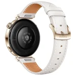 Huawei Watch GT 5 41mm Αδιάβροχο με Παλμογράφο (White Leather Strap) - Image 4