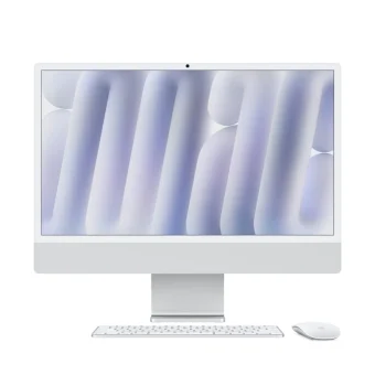 Apple IMac 24" 2024 (M4-10-Core/16GB/256GB SSD/10-Core GPU/macOS) Silver GR