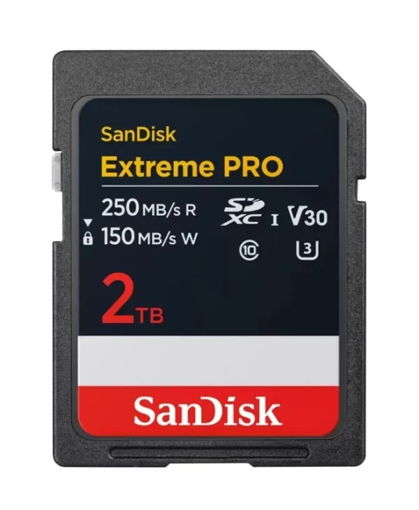 Sandisk Extreme Pro SDXC 2TB Class 10 UHS-I