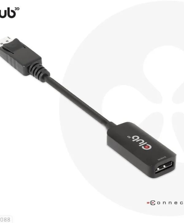 Club3D Μετατροπέας DisplayPort male σε HDMI female 1τμχ CAC-1088 CAC-1088