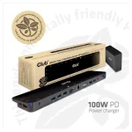 Club3D USB-C Docking Station με HDMI/DisplayPort 4K PD Ethernet και συνδεση 3 Οθονών Μαύρο (CSV-1564W100) CSV-1564W100 - Image 5