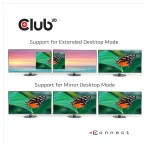 Club3D USB-C Docking Station με HDMI/DisplayPort 4K PD Ethernet και συνδεση 3 Οθονών Μαύρο (CSV-1564W100) CSV-1564W100 - Image 6