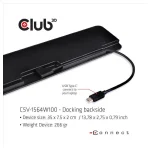 Club3D USB-C Docking Station με HDMI/DisplayPort 4K PD Ethernet και συνδεση 3 Οθονών Μαύρο (CSV-1564W100) CSV-1564W100 - Image 7