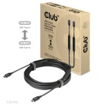 Club3D USB 3.2 Cable USB-C male - USB-C 60W Μαύρο 5m (CAC-1535) CAC-1535
