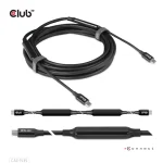 Club3D USB 3.2 Cable USB-C male - USB-C 60W Μαύρο 5m (CAC-1535) CAC-1535 - Image 2