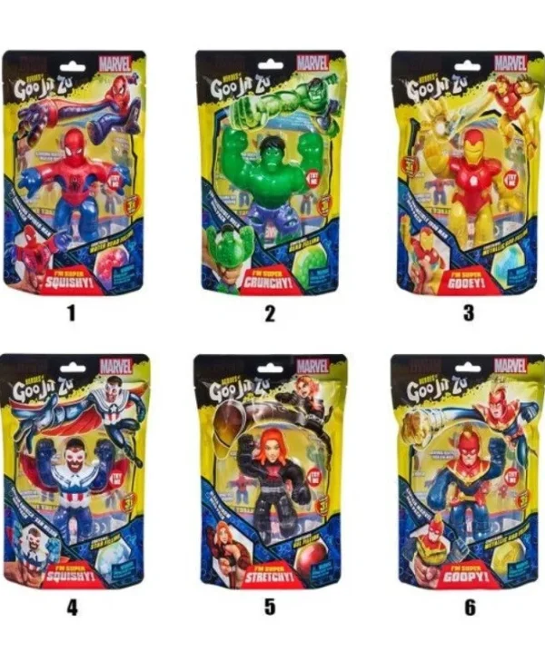 Giochi Preziosi Marvel Goo Jit Zu για 4+ ετών Ετών (Διάφορα Σχέδια) 1τμχ
