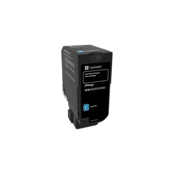 Lexmark 74C2SCE Γνήσιο Toner Laser Εκτυπωτή Κυανό Return Program 7000 Σελίδων 74C2SCE 74C2SCE