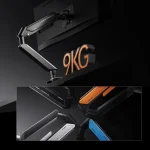 Anda Seat Βάση Γραφείου Οθόνης έως 32" με Βραχίονα (AD-W-A6D-1S-BB) AD-W-A6D-1S-BB - Image 6