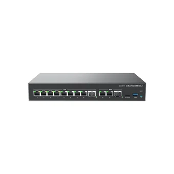 Grandstream Gcc6011 Uc+networking Convergence Device Vpn Router Ngfw Switch & & Ip Pbx 2x 2.5 Gigabit Sfp Ports 10x Gigabit Ethernet Ports
