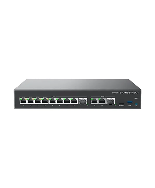 Grandstream Gcc6011 Uc+networking Convergence Device Vpn Router Ngfw Switch & & Ip Pbx 2x 2.5 Gigabit Sfp Ports 10x Gigabit Ethernet Ports