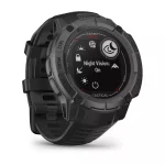 Garmin Instinct 2X Solar Tactical 50mm Αδιάβροχο Smartwatch με Παλμογράφο (Black) - Image 2