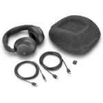 Poly Voyager Surround 80 UC Ασύρματα / Ενσύρματα Over Ear Ακουστικά με 24 ώρες Λειτουργίας Μαύρα - Image 4
