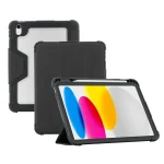 Mobilis Flip Cover Ανθεκτική Μαύρη (iPad 10.9'' (10th gen))