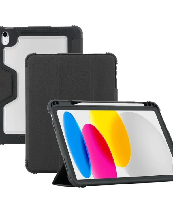 Mobilis Flip Cover Ανθεκτική Μαύρη (iPad 10.9'' (10th gen))