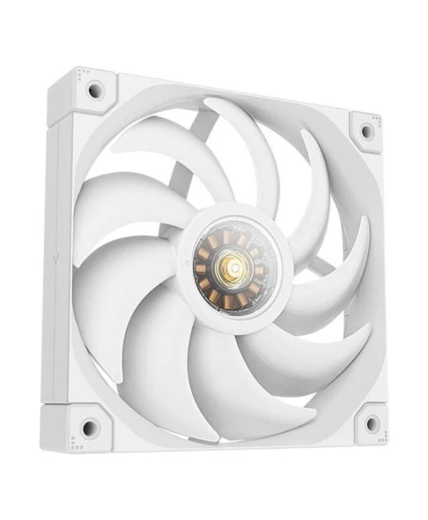 Deepcool FT12 Case Fan 120mm με Λευκό Φωτισμό και Σύνδεση 4-Pin PWM Λευκό