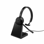 Jabra Evolve 65 Te Link Ms Mono Stand Wireless Headphones - Image 2
