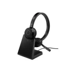 Jabra Evolve 65 Te Link Ms Mono Stand Wireless Headphones - Image 3