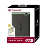 Transcend StoreJet 25M3C USB 3.1 / USB-C Εξωτερικός HDD 4TB 2.5" Μαύρο - Image 5