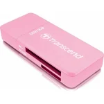 Transcend RDF5 Card Reader USB 3.0 για SD/microSD Ροζ