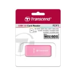Transcend RDF5 Card Reader USB 3.0 για SD/microSD Ροζ - Image 3
