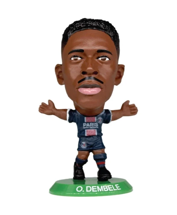 Soccerstarz Paris St Germain Ousmane Dembele Home Kit Classic Kit Figures