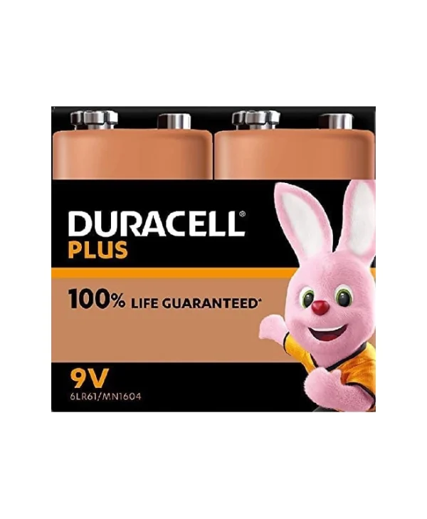 Duracell Plus Αλκαλικές Μπαταρίες 9V 4τμχ