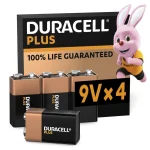 Duracell Plus Αλκαλικές Μπαταρίες 9V 4τμχ - Image 3