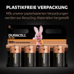 Duracell Plus Αλκαλικές Μπαταρίες D 1.5V 4τμχ - Image 3