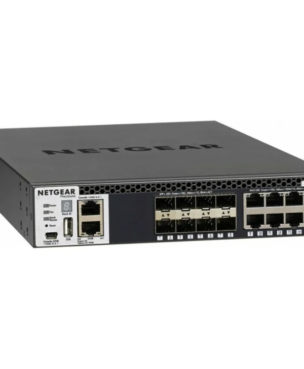 NetGear M4300-8X8F Managed L3 Switch με 8 Θύρες Gigabit (1Gbps) Ethernet και 8 SFP Θύρες