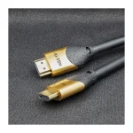 Qoltec HDMI 2.1 Cable HDMI male - HDMI male 1m Χρυσό - Image 5