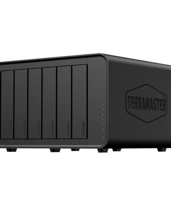 TerraMaster F6-424 Max NAS Tower με 6 θέσεις για HDD/M.2/SSD και 2 θύρες Ethernet
