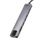Media-Tech USB-C Docking Station με HDMI 4K PD Ethernet Γκρι (MT5046) MT5046 - Image 4