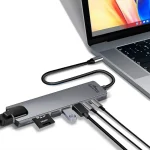 Media-Tech USB-C Docking Station με HDMI 4K PD Ethernet Γκρι (MT5046) MT5046 - Image 8