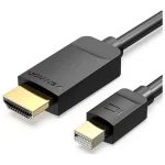 Vention Cable mini DisplayPort male - HDMI male 1.5m Μαύρο (HABBG) HABBG