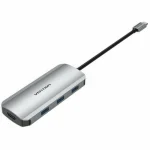 Vention USB-C Docking Station με 4K PD Ethernet Γκρι (TOJHB) TOJHB