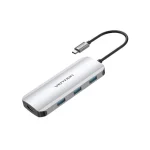 Vention USB-C Docking Station με 4K PD Ethernet Γκρι (TOJHB) TOJHB - Image 2