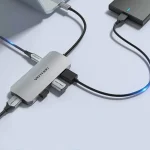 Vention USB-C Docking Station με 4K PD Ethernet Γκρι (TOJHB) TOJHB - Image 5