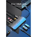 Vention USB 3.2 Hub 10 Θυρών με σύνδεση USB-C / USB-A / Ethernet Ασημί - Image 6