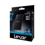 Lexar SL300 USB 3.2 Εξωτερικός SSD 2TB Μαύρο - Image 3