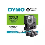 Dymo Ταινία Ετικετογράφου 7m x 19mm σε Λευκό Χρώμα 10τμχ - Image 3