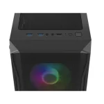 Natec Fury Shobo SH4F Gaming Midi Tower Κουτί Υπολογιστή με Πλαϊνό Παράθυρο και RGB Φωτισμό Μαύρο - Image 10
