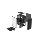 Natec Fury Shobo SH4F Gaming Midi Tower Κουτί Υπολογιστή με Πλαϊνό Παράθυρο Μαύρο - Image 9