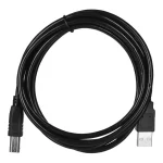 Lanberg USB 2.0 Cable USB-A male - USB-B male 1.8m (CA-USBA-10CC-0018-BK) CA-USBA-10CC-0018-BK - Image 5